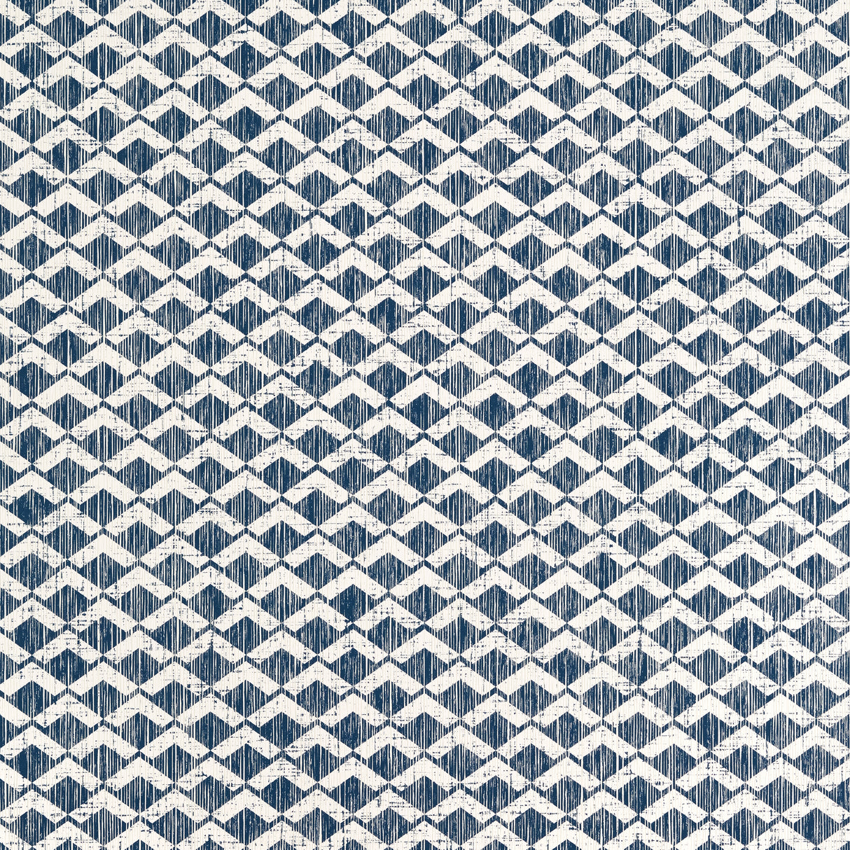 Anna French AT79113 CASHIERS Navy Wallpaper