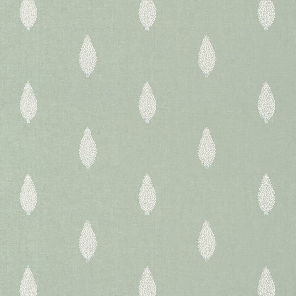 Anna French MANOR AT79186 in Sage Wallpaper - SMALL SCALE