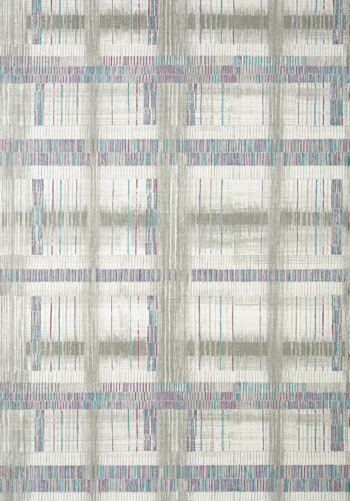 Anna French AT9848 TAKAO WEAVE Grey Wallpaper