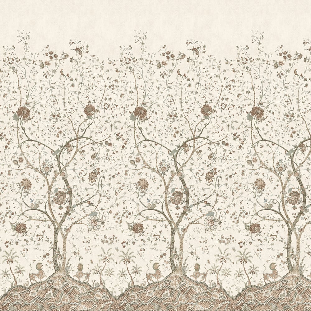 Anna French LA BOURDONNAIS MURAL ATM10775 in Brown Mural - C
