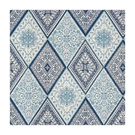 KRAVET DESIGN AVANASH.5.0 AVANASH ATLANTIC Fabric - Eade's Wallpaper