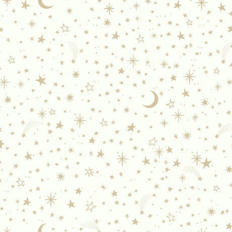 RoomMates RMK10850WP Twinkle Little Star Gold Peel and Stick Wallpaper - Eade's Wallpaper
