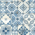 RoomMates RMK11083WP Mediterranean Tile Peel and Stick Wallpaper - Eade's Wallpaper