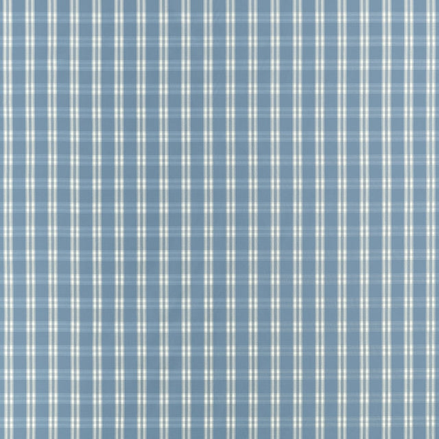 Anna French PAYTON CHECK AW10708 in Blue Fabric - CLERMONT F