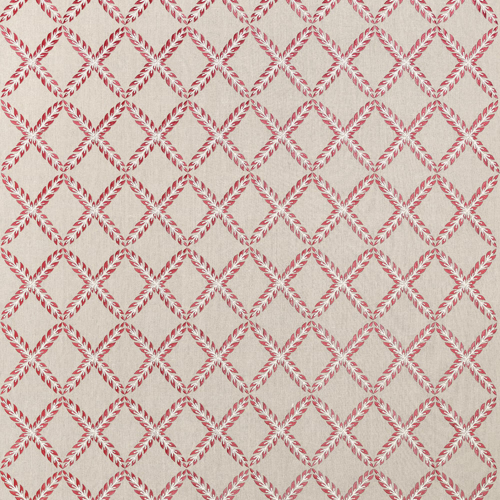 Anna French HALIFAX EMBROIDERY AW10741 in Red Fabric - CLERM
