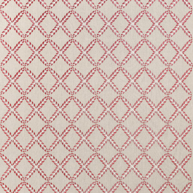 Anna French HALIFAX EMBROIDERY AW10741 in Red Fabric - CLERM