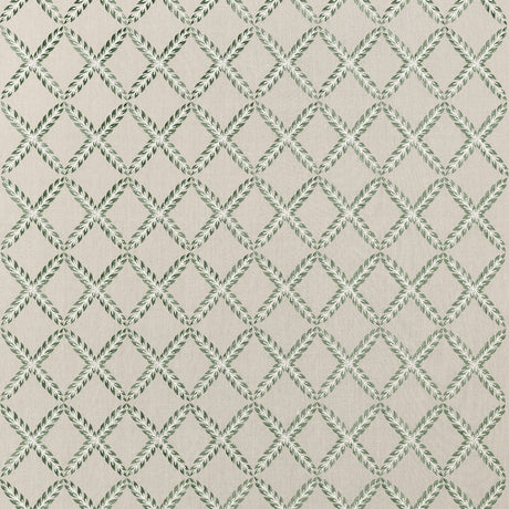 Anna French HALIFAX EMBROIDERY AW10742 in Green Fabric - CLE