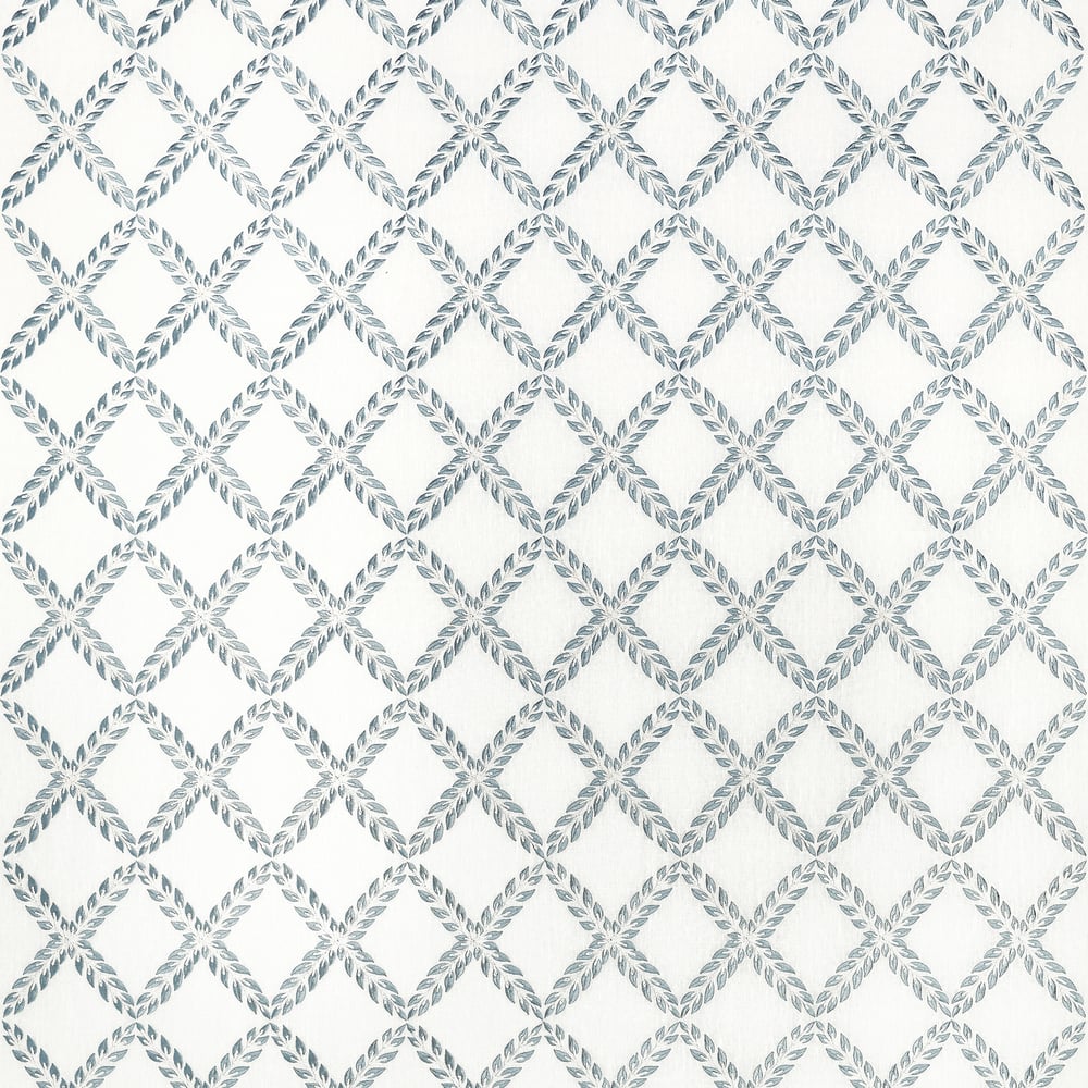 Anna French HALIFAX EMBROIDERY AW10744 in Blue and White Fab