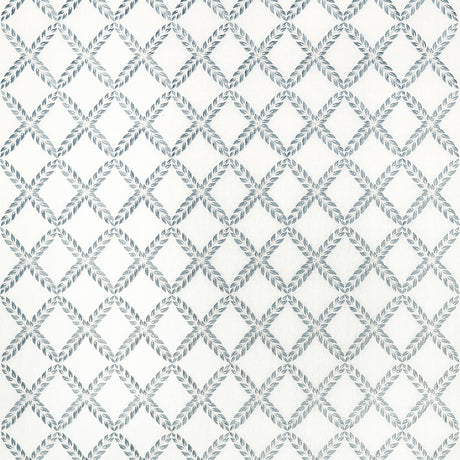 Anna French HALIFAX EMBROIDERY AW10744 in Blue and White Fab