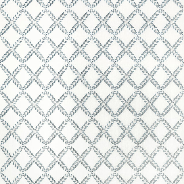 Anna French HALIFAX EMBROIDERY AW10744 in Blue and White Fab