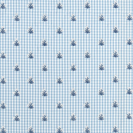 Anna French SUE BELLE EMBROIDERY AW10760 in Sky Fabric - CLE