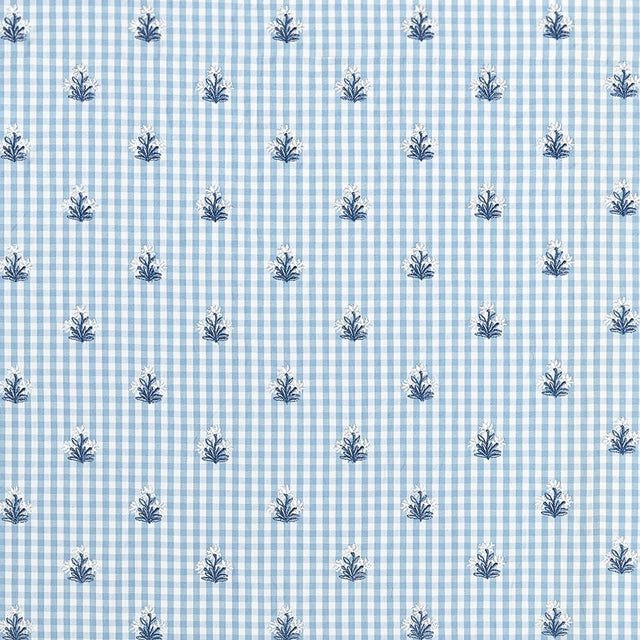 Anna French SUE BELLE EMBROIDERY AW10760 in Sky Fabric - CLE