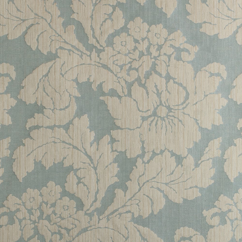 Anna French AW72982 CASERTA DAMASK Aqua Fabric