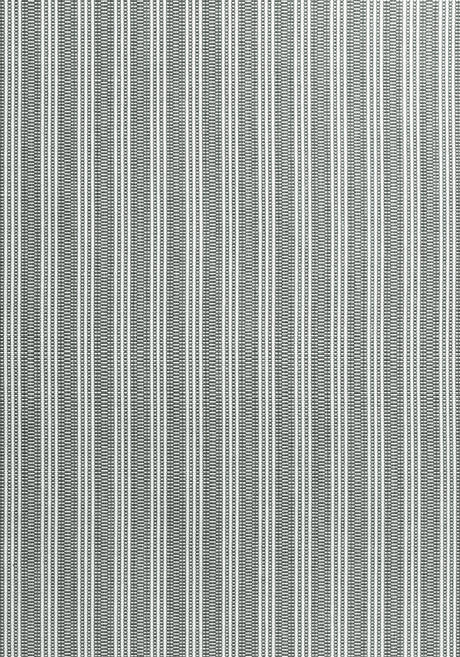 Anna French AW9845 REED STRIPE Black Fabric