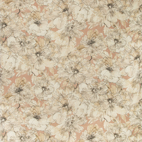 KRAVET COUTURE AYRLIES.17.0 AYRLIES BLUSH/NATURAL Fabric - Eade's Wallpaper