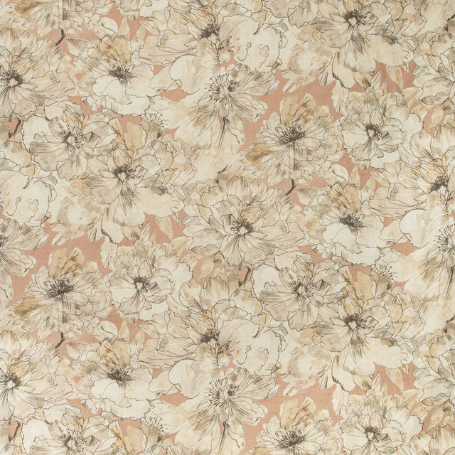 KRAVET COUTURE AYRLIES.17.0 AYRLIES BLUSH/NATURAL Fabric - Eade's Wallpaper