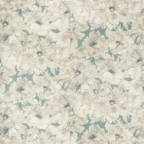 KRAVET COUTURE AYRLIES.35.0 AYRLIES SOFT BLUE Fabric - Eade's Wallpaper