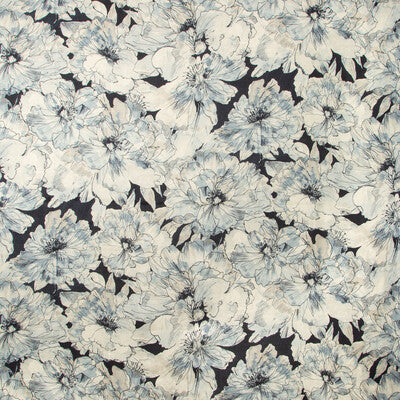 KRAVET COUTURE AYRLIES.50.0 AYRLIES INDIGO Fabric - Eade's Wallpaper
