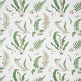 LEE JOFA B0860.01.0 FERNS PRINT SNOW Fabric - Eade's Wallpaper