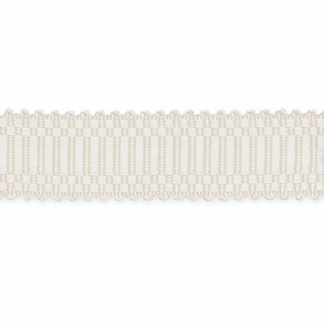 Schumacher B107-1 EUGENIE PICOT-EDGE BRAID in WHITE Trim - S