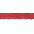 Schumacher B109-11 AMY PICOT-EDGE GROSGRAIN in RUBY Trim - S