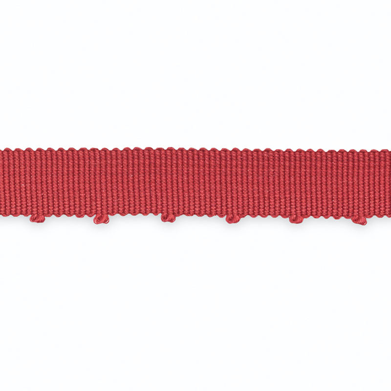Schumacher B109-11 AMY PICOT-EDGE GROSGRAIN in RUBY Trim - S