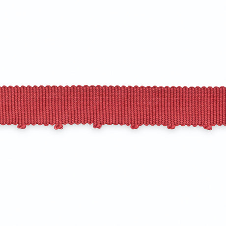 Schumacher B109-11 AMY PICOT-EDGE GROSGRAIN in RUBY Trim - S