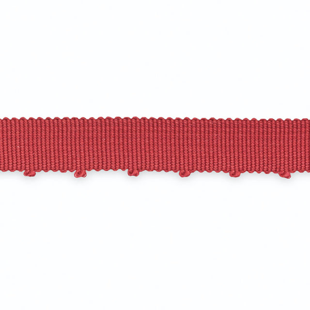 Schumacher B109-11 AMY PICOT-EDGE GROSGRAIN in RUBY Trim - S