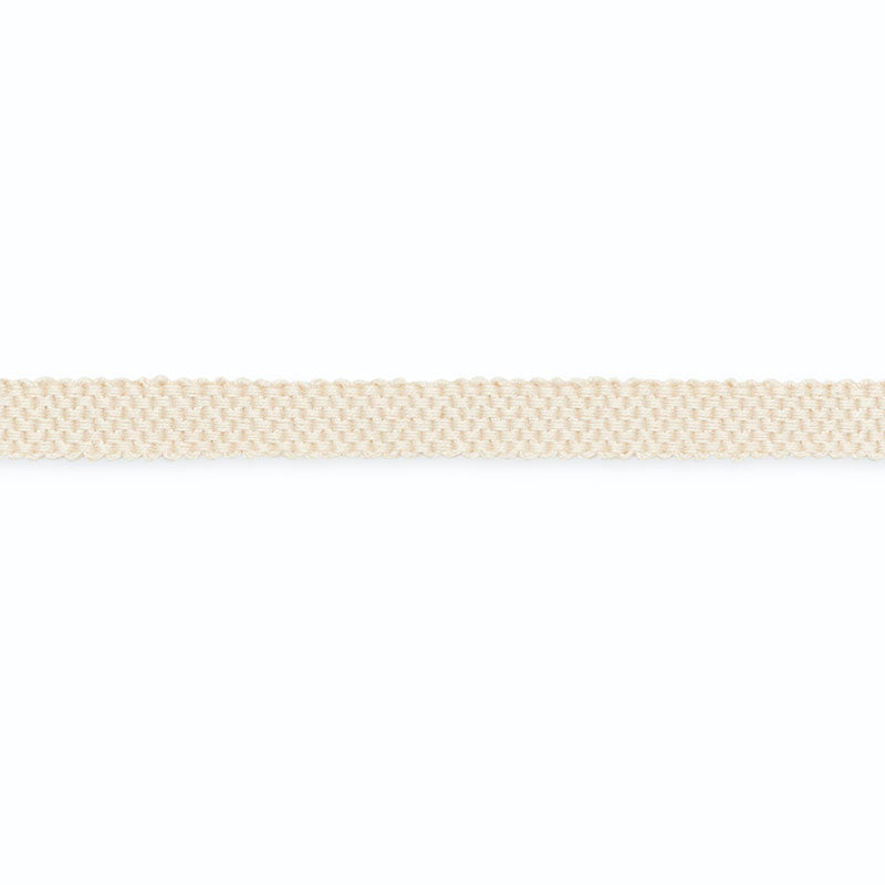 Schumacher B127A BERBER COTTON BRAID 1/2" in NATURAL Trim - 