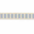 Schumacher B154-8 AUBREY BRAID in IVORY/SKY Trim - SCHUMACHE