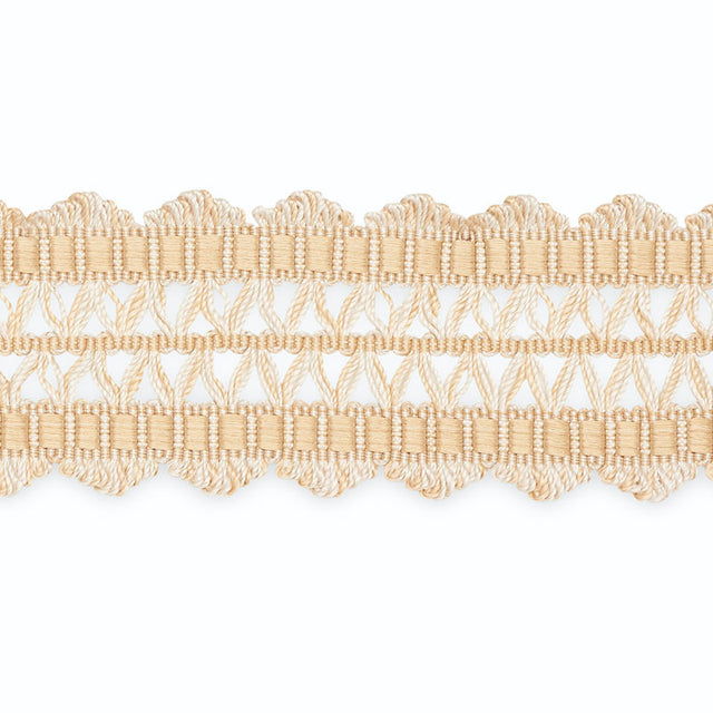 Schumacher B181-3 NIKITA BRAID in PECHE/OYSTER Trim - SCHUMA