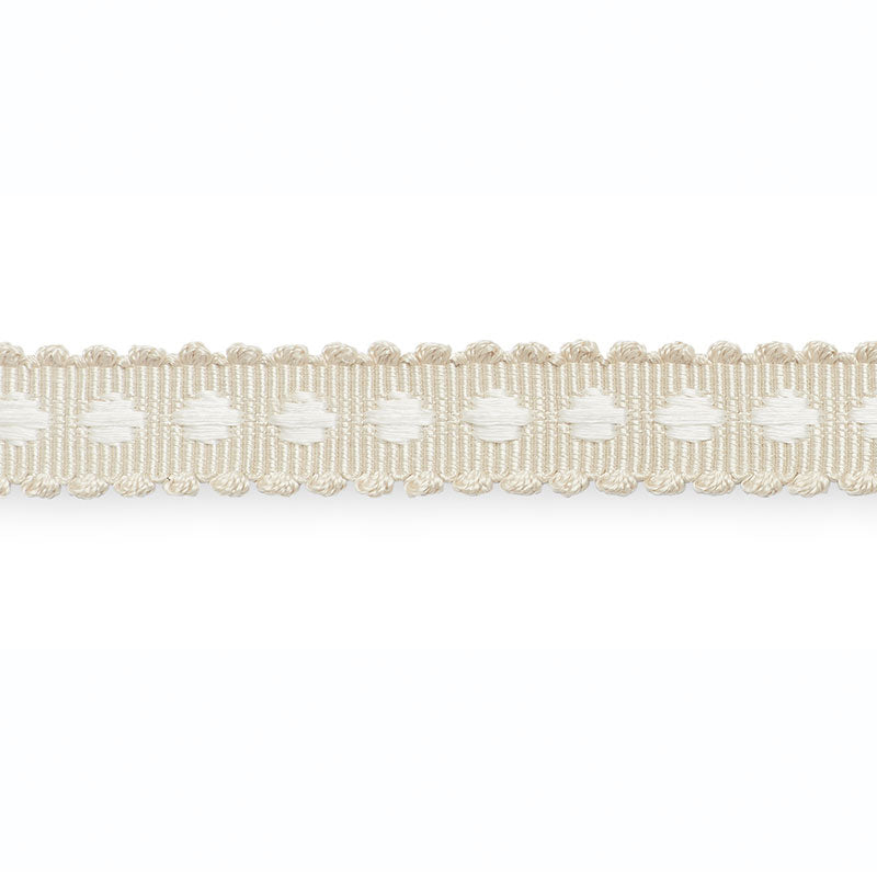 Schumacher B203-4 MARLIS BRAID in IVORY/SNOW Trim - SCHUMACH