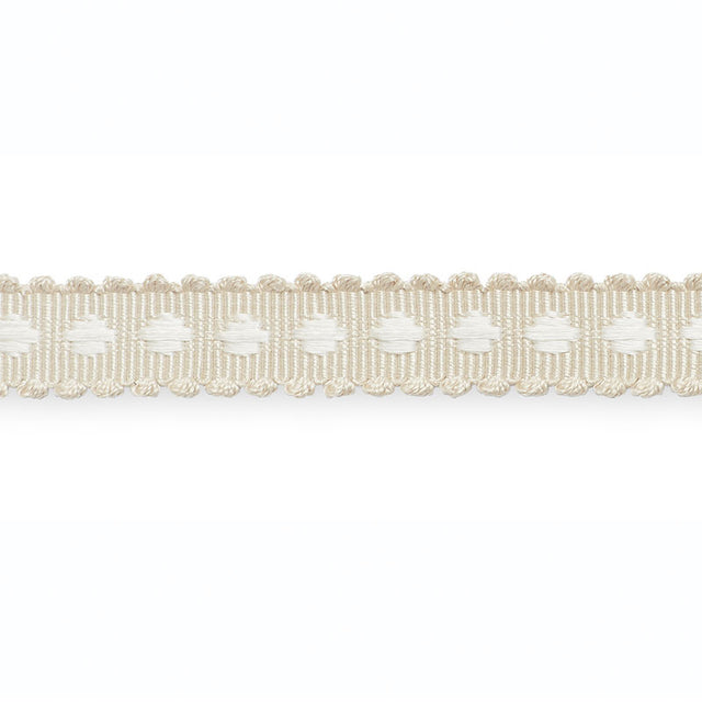 Schumacher B203-4 MARLIS BRAID in IVORY/SNOW Trim - SCHUMACH