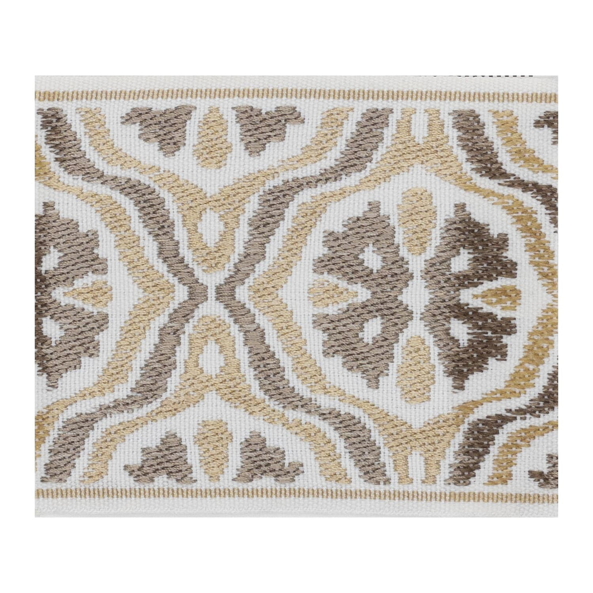 STOUT BALA-3 BALAS TAPE 3 MUSHROOM Fabric - Eades Wallpaper & Fabric
