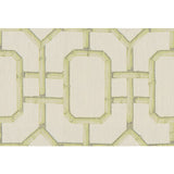 KRAVET COUTURE BAMBU FRET.23.0 BAMBU FRET CELERY Fabric - Eade's Wallpaper