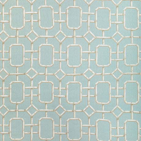 KRAVET COUTURE BAMBU FRET.516.0 BAMBU FRET DELFT Fabric - Eade's Wallpaper