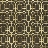 KRAVET COUTURE BAMBU FRET.64.0 BAMBU FRET HICKORY Fabric - Eade's Wallpaper
