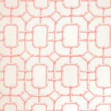 KRAVET COUTURE BAMBU FRET.719.0 BAMBU FRET CORAL Fabric - Eade's Wallpaper