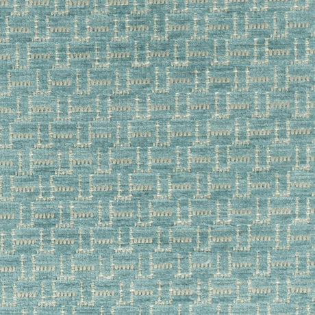 STOUT BANV-3 BANVILLE 3 AQUA Fabric - Eades Wallpaper & Fabric