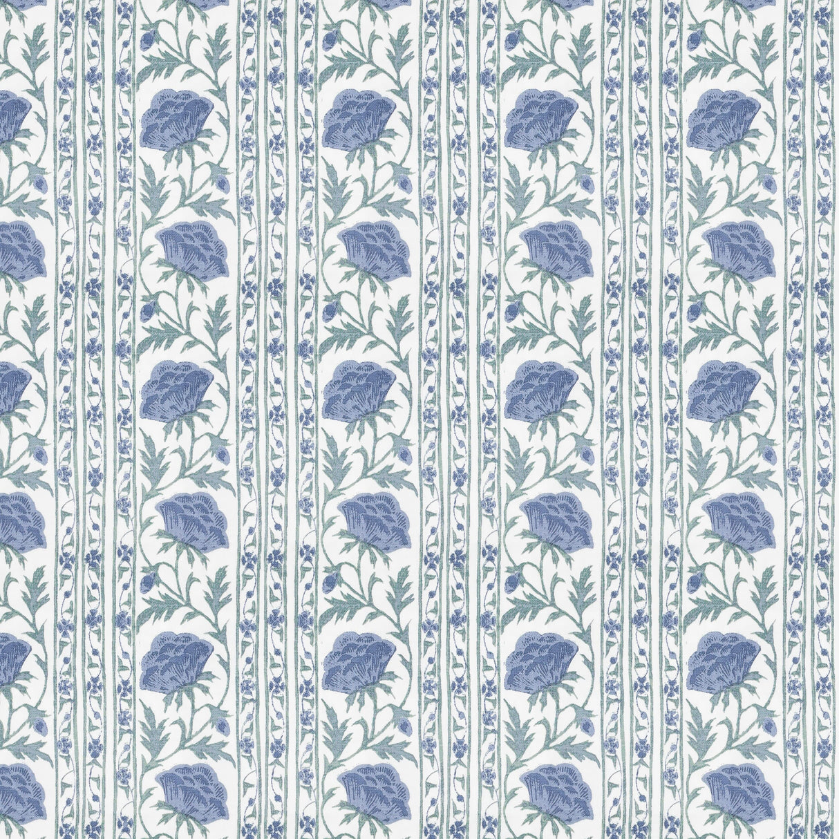 STOUT BARM-1 BARMSBORO 1 LAGOON Fabric - Eades Wallpaper & Fabric