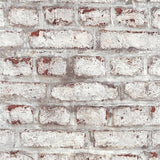 Galerie BB51100 Brown Grey White Coastal Brick Effect Motif - Eade's Wallpaper