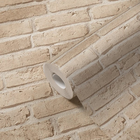 Galerie BB51106 Beige Weathered Walls Motif - Eade's Wallpaper