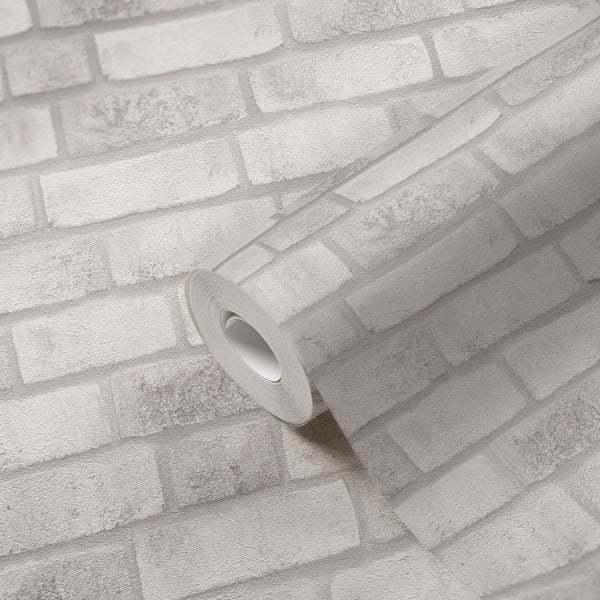 Galerie BB51110 Cream White Weathered Walls Motif - Eade's Wallpaper