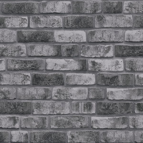 Galerie BB51111 Grey Weathered Walls Motif - Eade's Wallpaper
