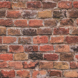 Galerie BB51115 Brown Orange Red Brickshire Residents Motif - Eade's Wallpaper