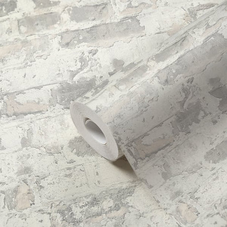 Galerie BB51119 Grey White Industrial Chic Motif - Eade's Wallpaper