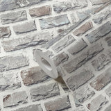 Galerie BB51124 Multi-Colour Grey Stone Symphony Motif - Eade's Wallpaper