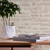 Galerie BB51129 Beige Cream Rocky Retreat Motif - Eade's Wallpaper