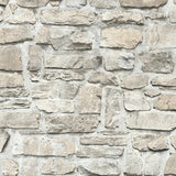 Galerie BB51130 Beige Grey Stone Symphony Motif - Eade's Wallpaper