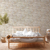 Galerie BB51131 Beige Yellow Stone Symphony Motif - Eade's Wallpaper